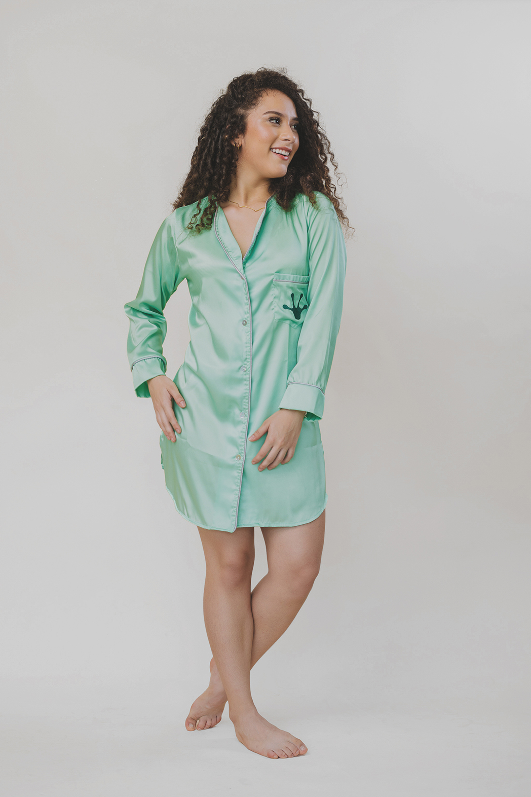 Camisón Menta